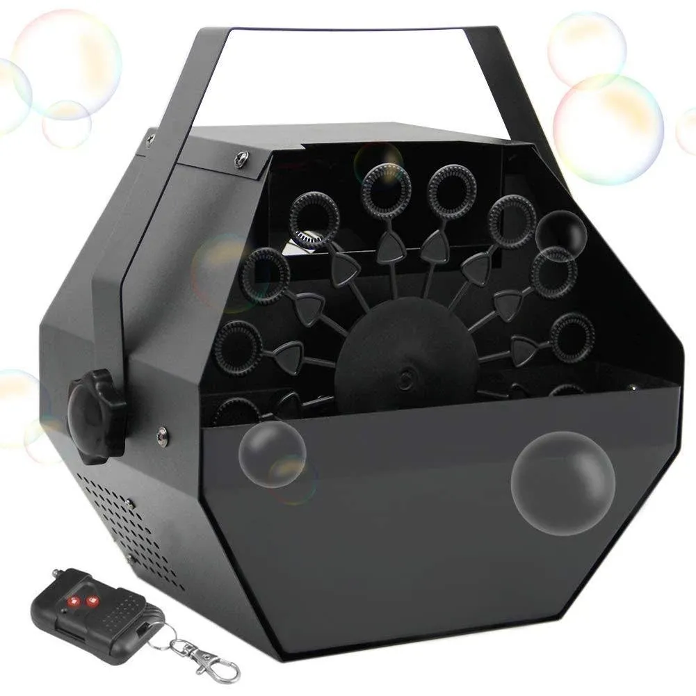 Metal Portable Bubbles Machine Professional Automatic Bubble Maker