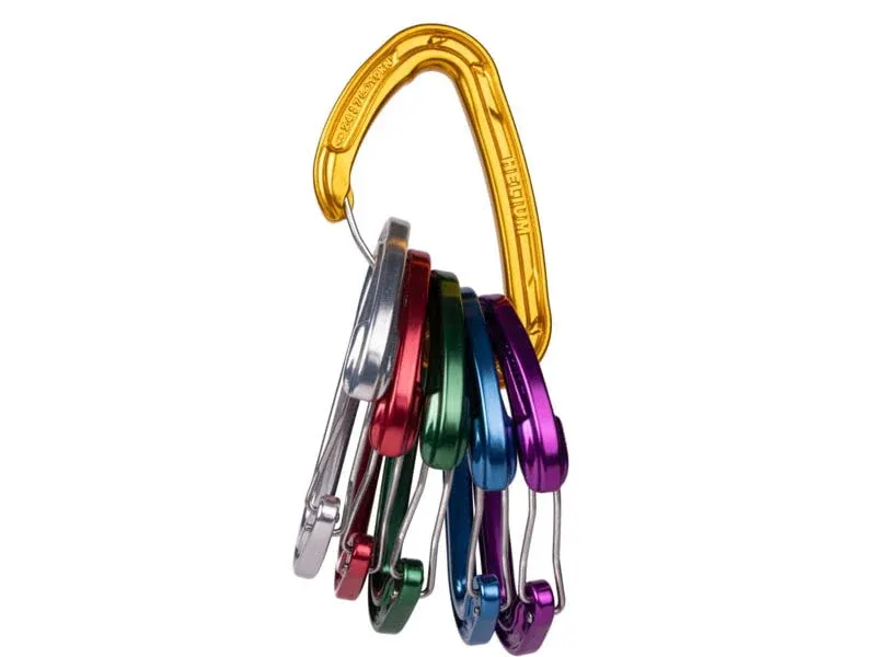 Carabiner set Helium 3.0 Rack 6 pack