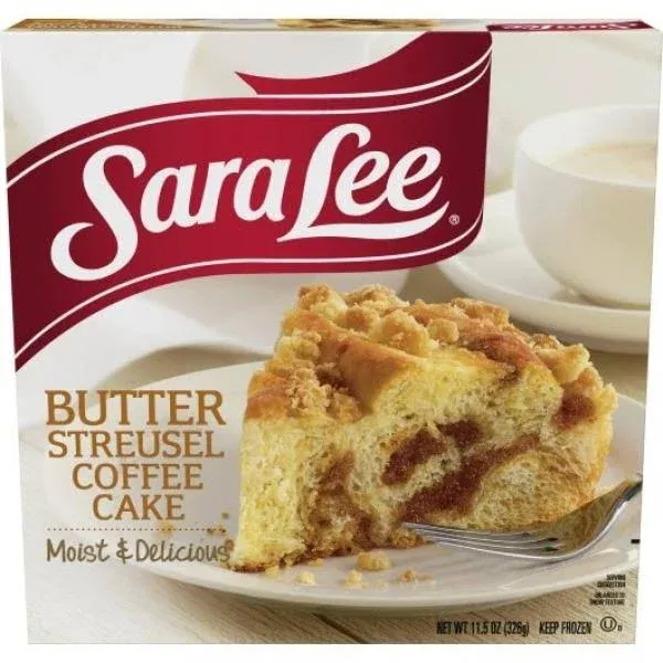 Sara Lee Butter Streusel Coffee Cake, 11.5 oz. 8 per Case