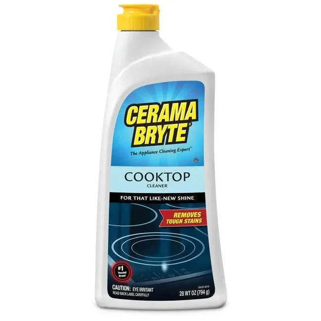 Cerama Bryte Glass-Ceramic Cooktop Cleaner, 28 Ounce 