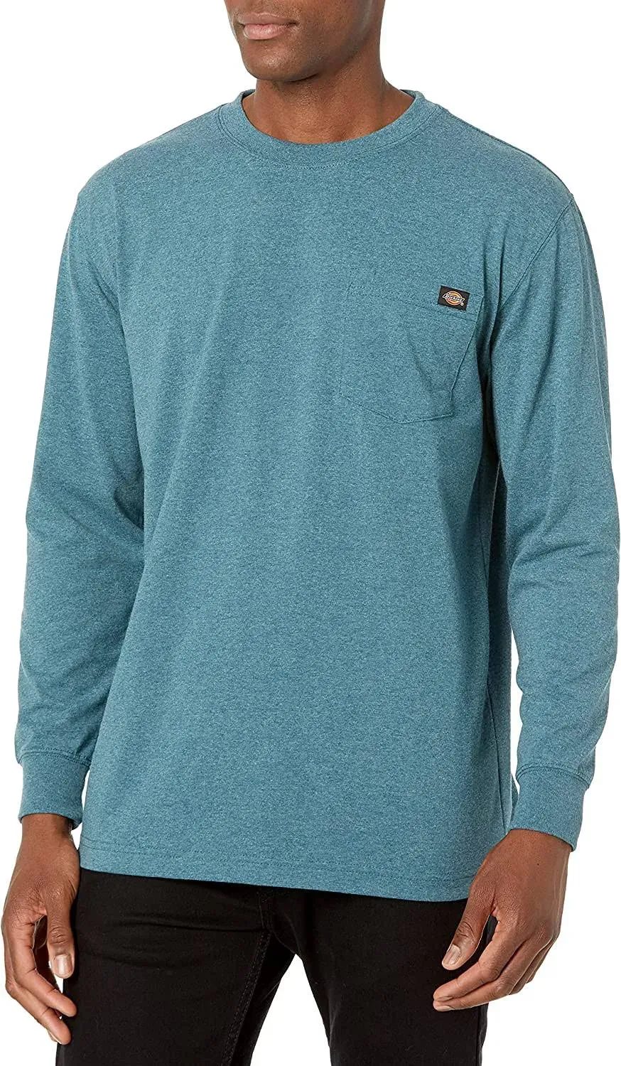 Dickies Big and Tall Men's Long Sleeve Heavyweight Crew Neck