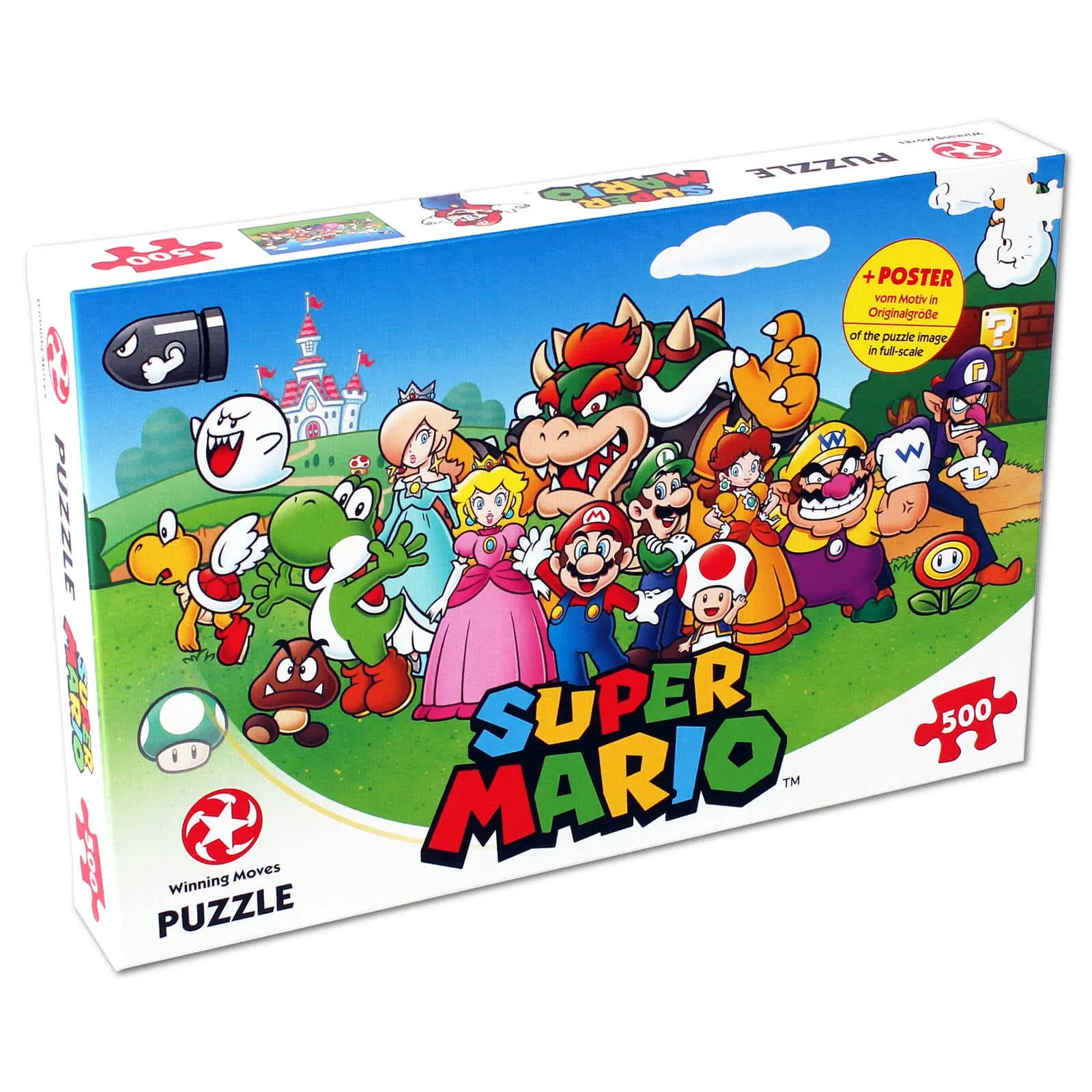 Mario and Friends 500 Piece Jigsaw Puzzle