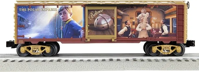 the Polar Express Boxcar