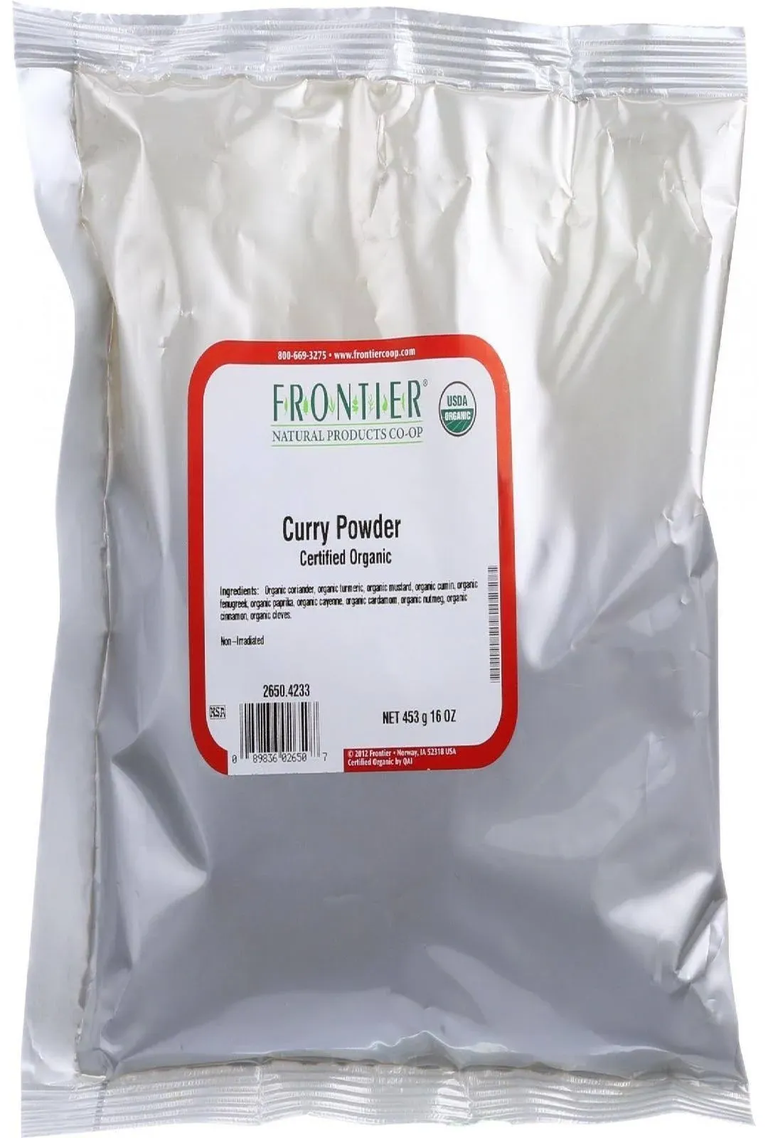 Frontier Co-op, Organic Curry Powder, 16 oz (453 g)