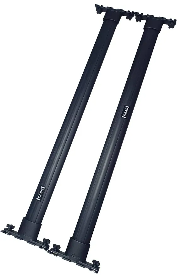 NEW For Toyota 4Runner 2010-2024 (BLACK) Roof Rack Cross Bars  Cargo Carrier