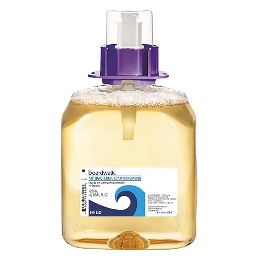 Boardwalk 8300 Foam Antibacterial Handwash, Fruity, 1250ml Refill (Case of 4)