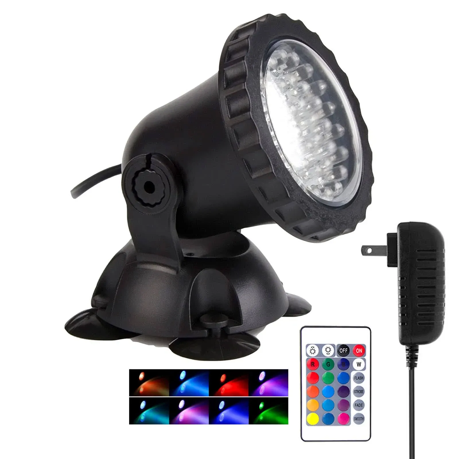 Waterproof Pond Lights - Submersible Multi-Color Dimmable - Set of 5