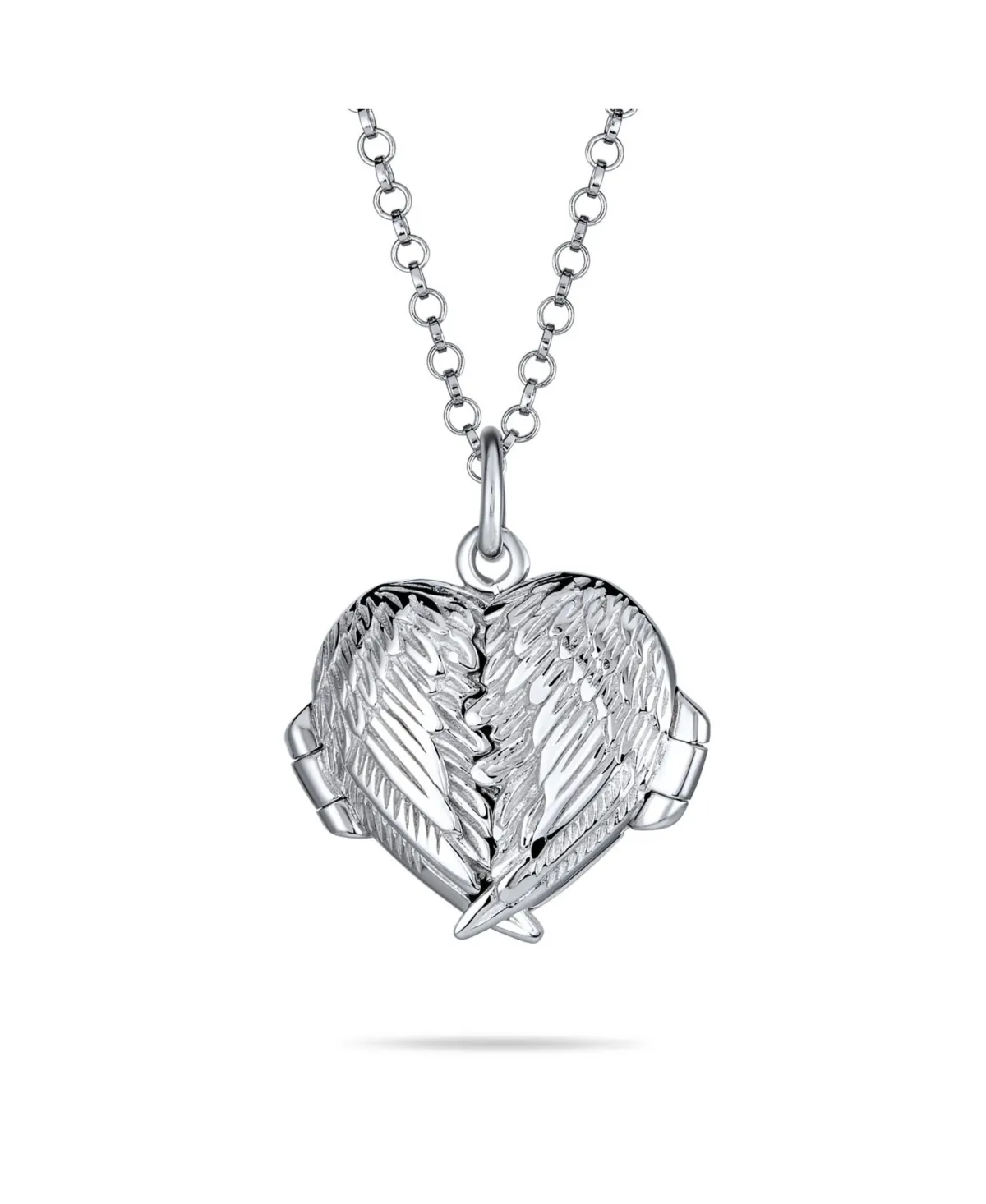 Dorunmo 925 Sterling Silver Heart Locket Necklace That Holds Pictures Photo Locket Necklace