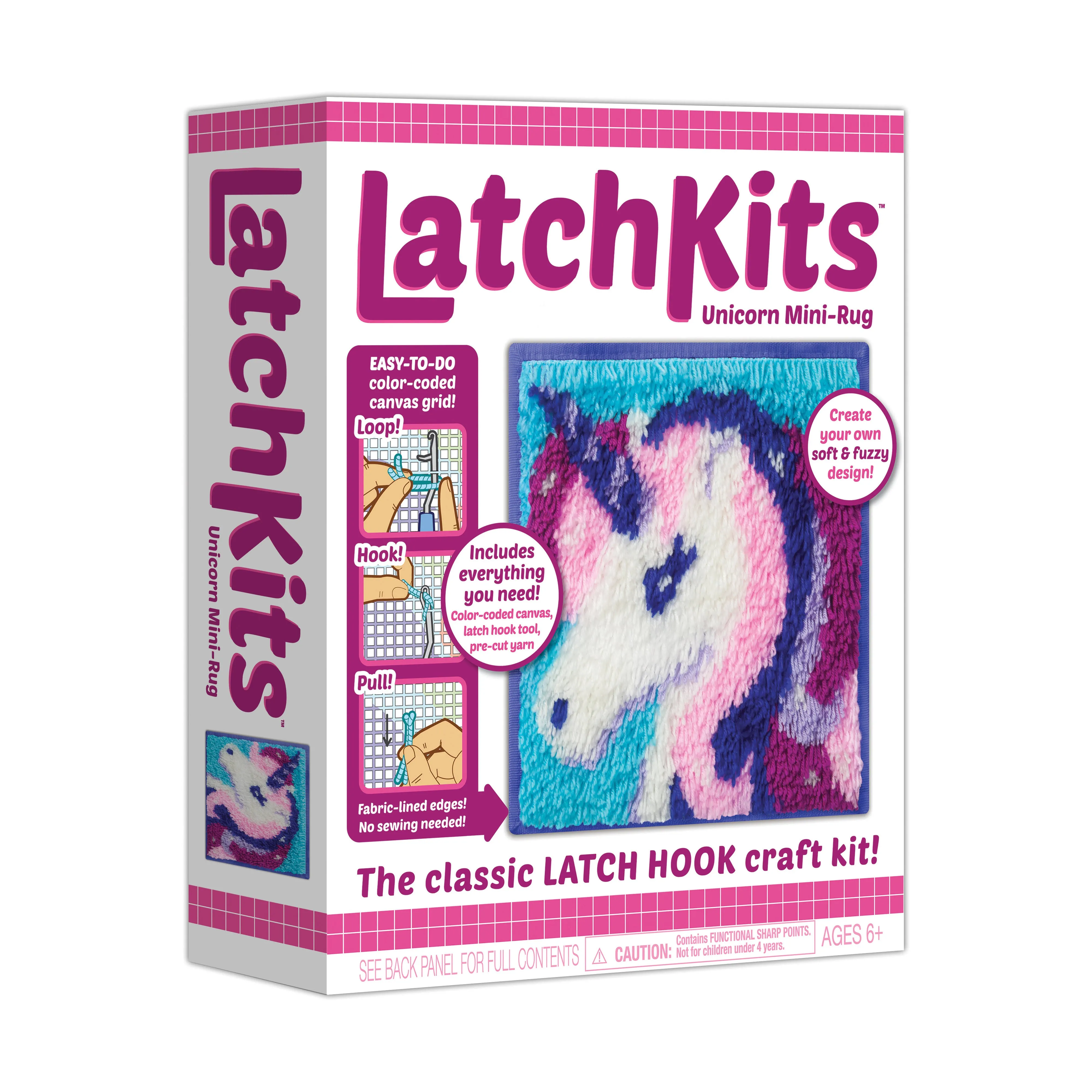 Latchkits Mini-Rug Kit -Unicorn