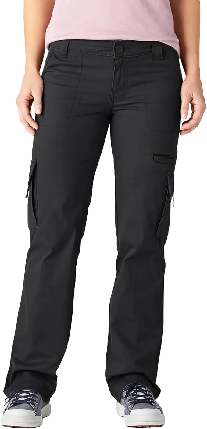 Dickies Women's Relaxed Cargo Pant - Black - 6