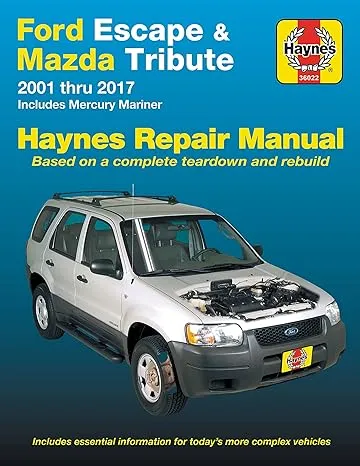 Ford Escape (01-17), Mazda Tribute (01-11) & Mercury Mariner (05-11) Haynes Repair Manual Haynes Repair Manual: Includes Mercury Mariner