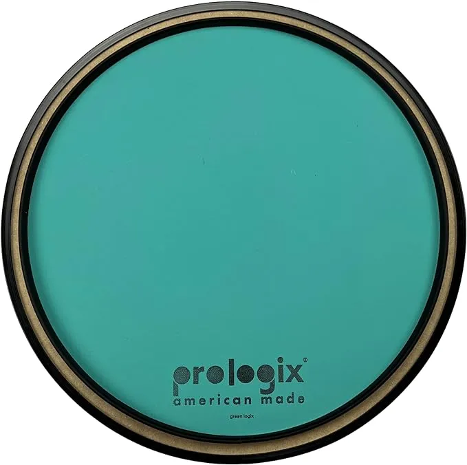 Prologix 12" Green Logix Traditional Practice Pad with Rim