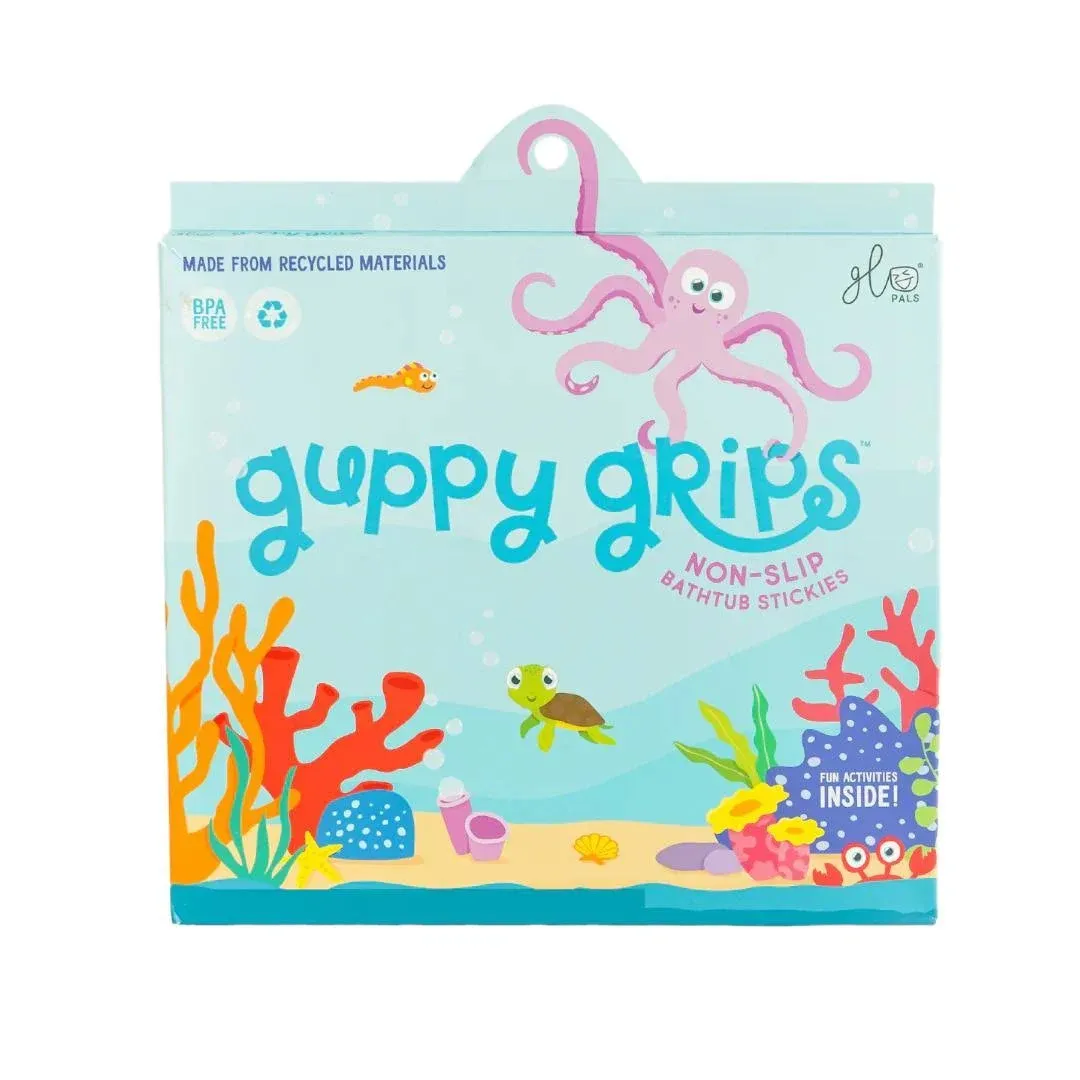 Glo Pals Guppy Grips Non-Slip Bathtub Stickies