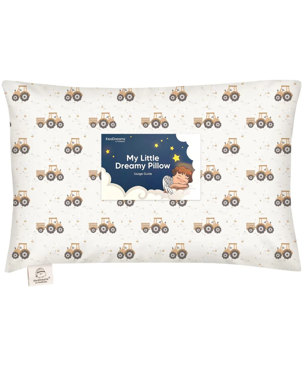 KeaBabies Toddler Pillow with Pillowcase