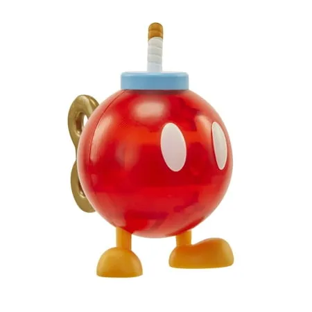 World of Nintendo Super Mario Bob-Omb Red 2.5-Inch Action Figure