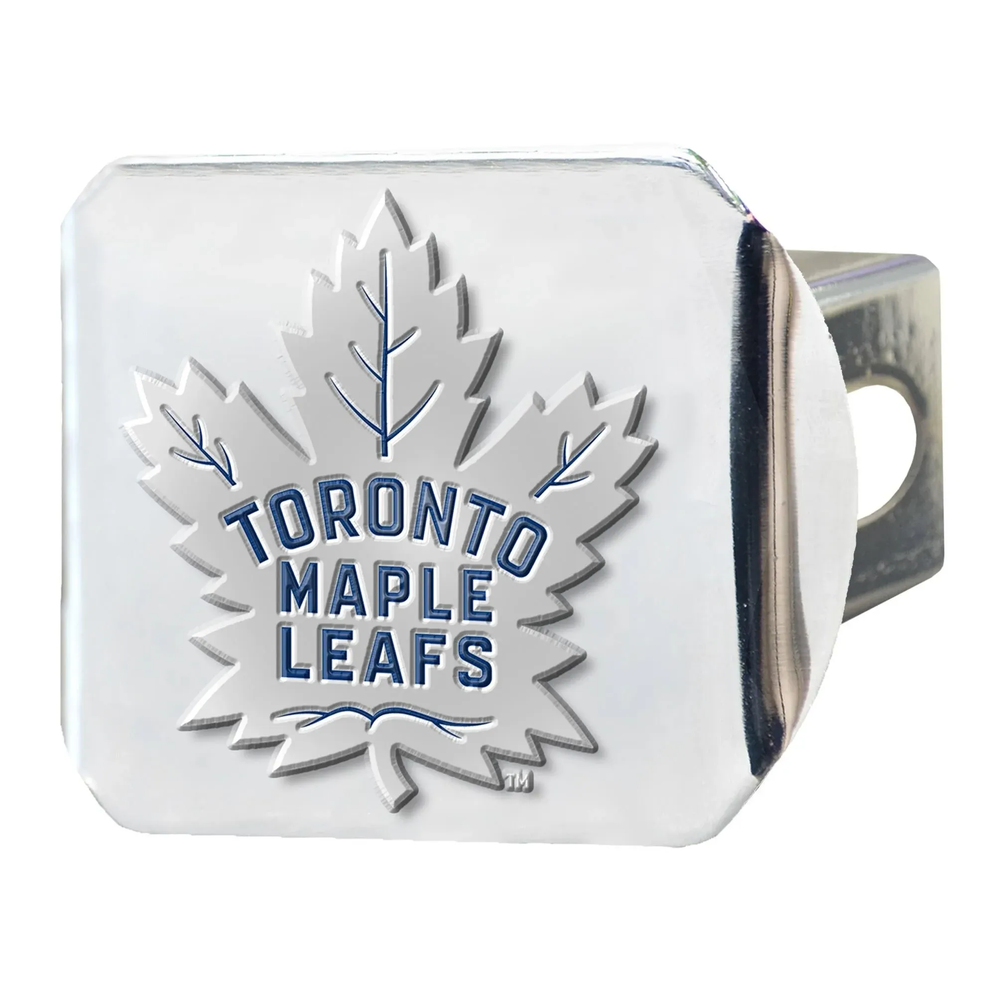 Fanmats NHL Toronto Maple Leafs 3D Color on Chrome Metal Hitch Cover 