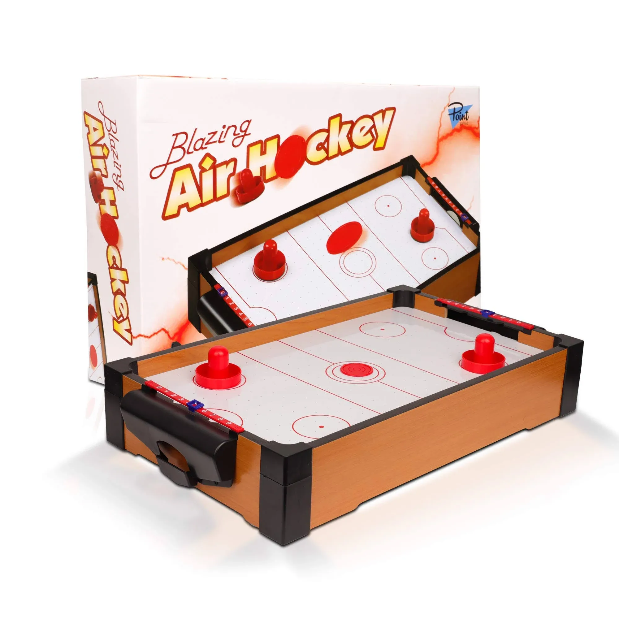 Point Games Mini Air Hockey Table for Kids Hockey Table Game Arcade & Table Games