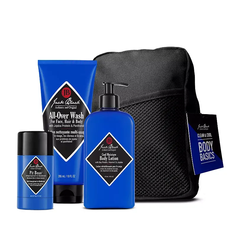 Jack Black Clean & Cool Body Basics Set