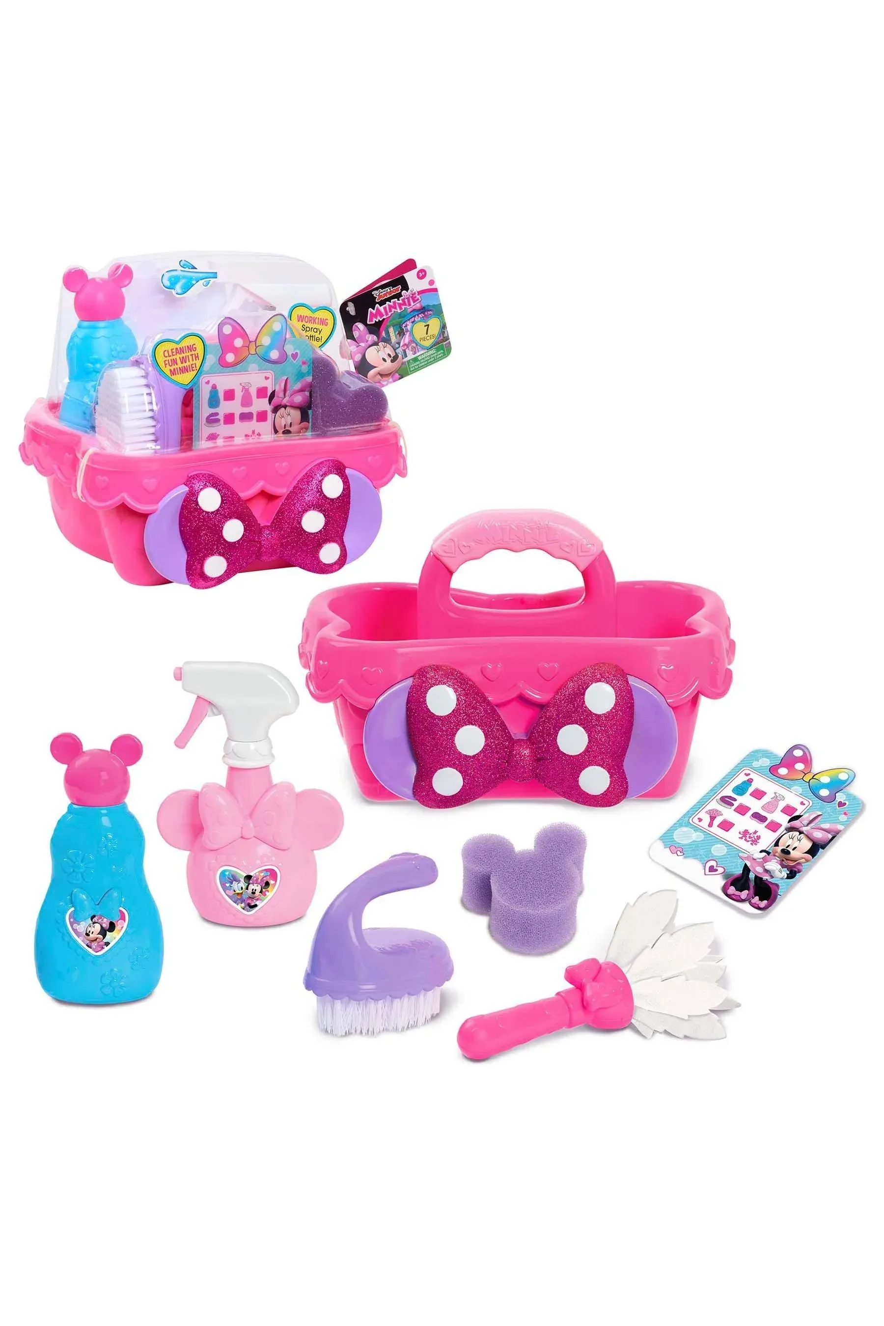 Just Play Disney Junior Sparkle N’ Clean Caddy And Preschool Ages 3 up