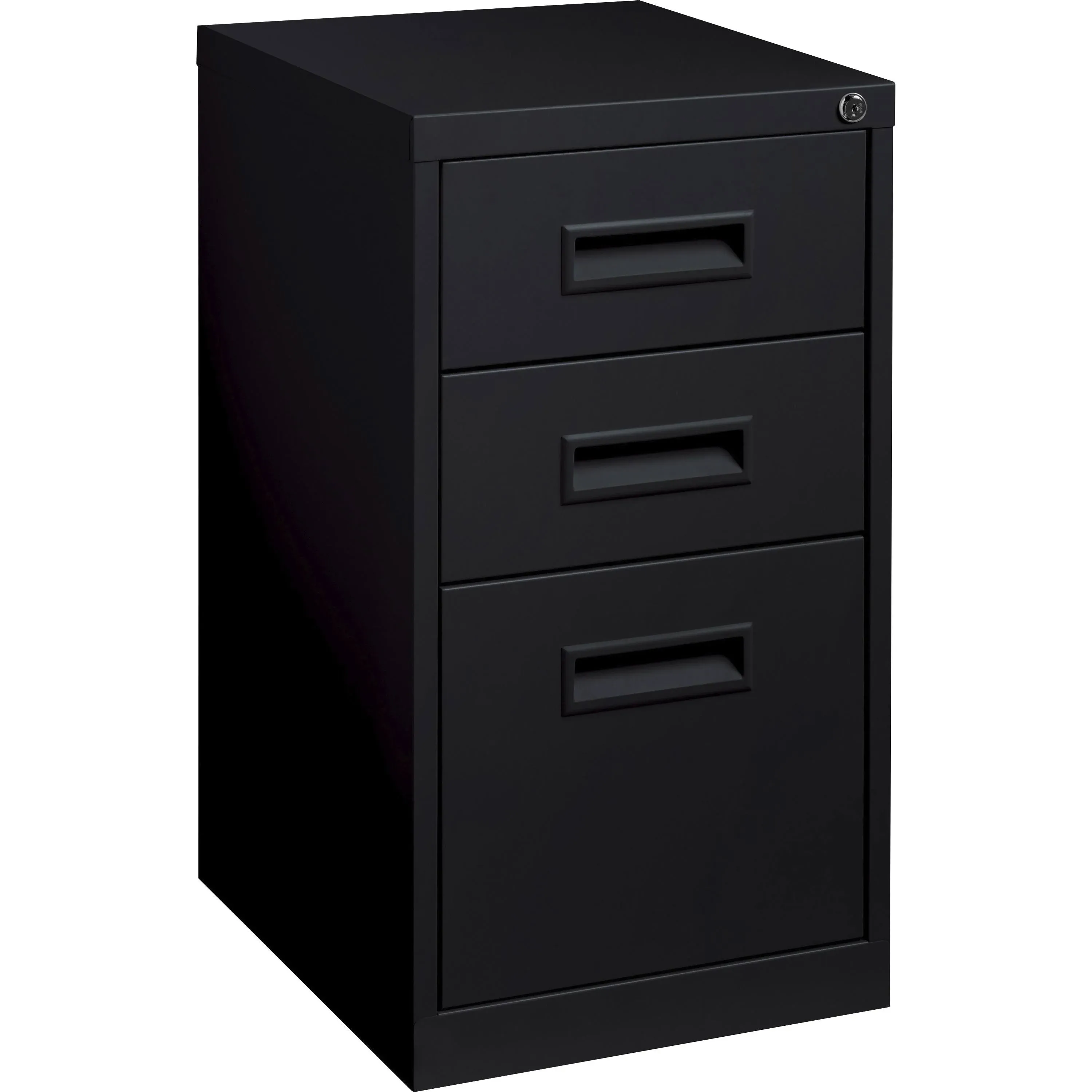 Lorell Mobile Pedestal B/B/F 15"x19"x27-3/4" Black 67745