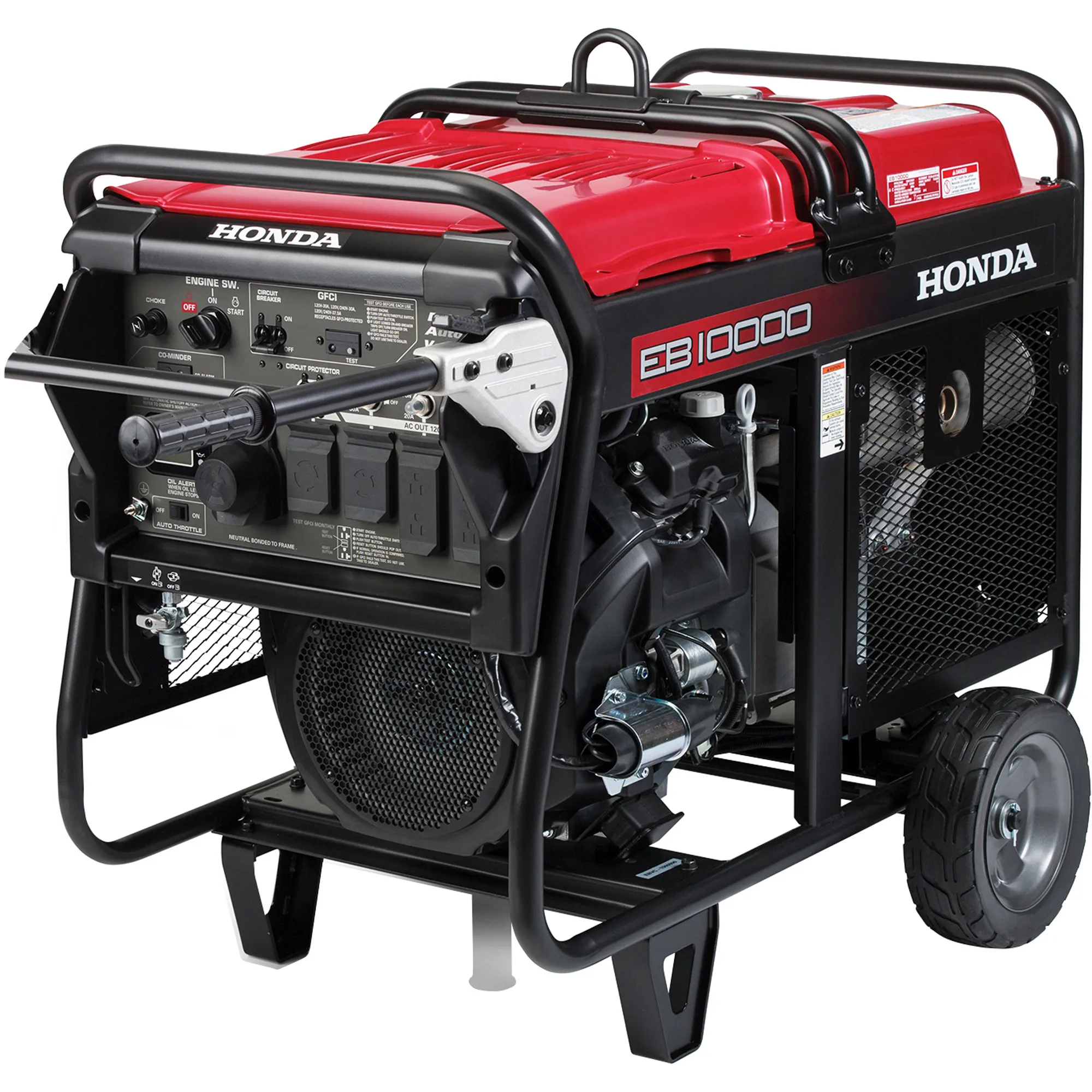 Honda 663610 EB10000 10000 Watt Portable Generator with Co-Minder