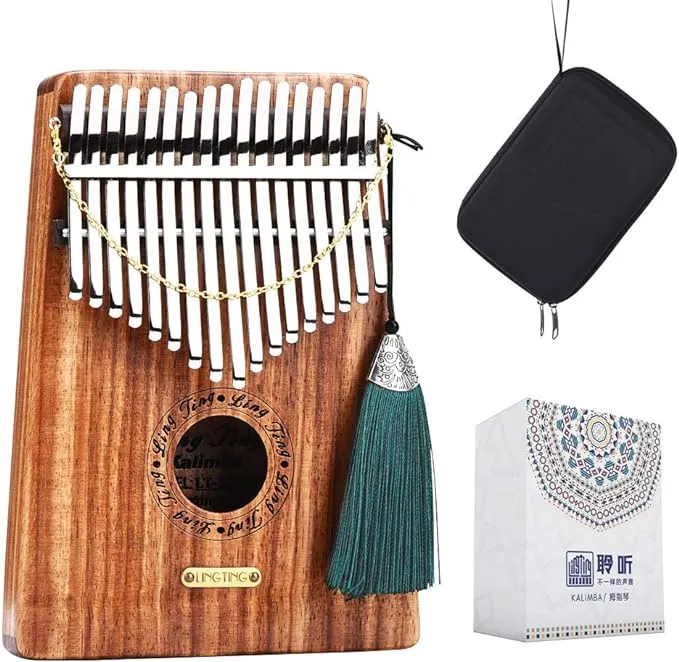 Lingting Electric Kalimba 17 Keys | C Major Style: Without Eq