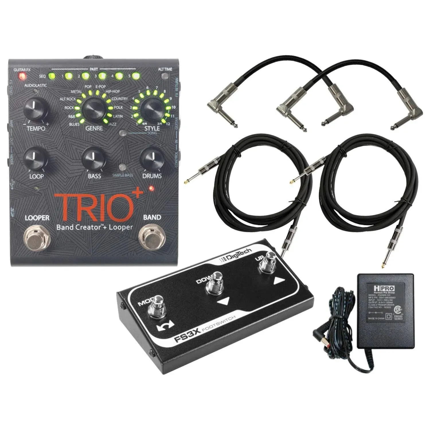 Digitech TRIOPLUS Band Creator and Looper Pedal