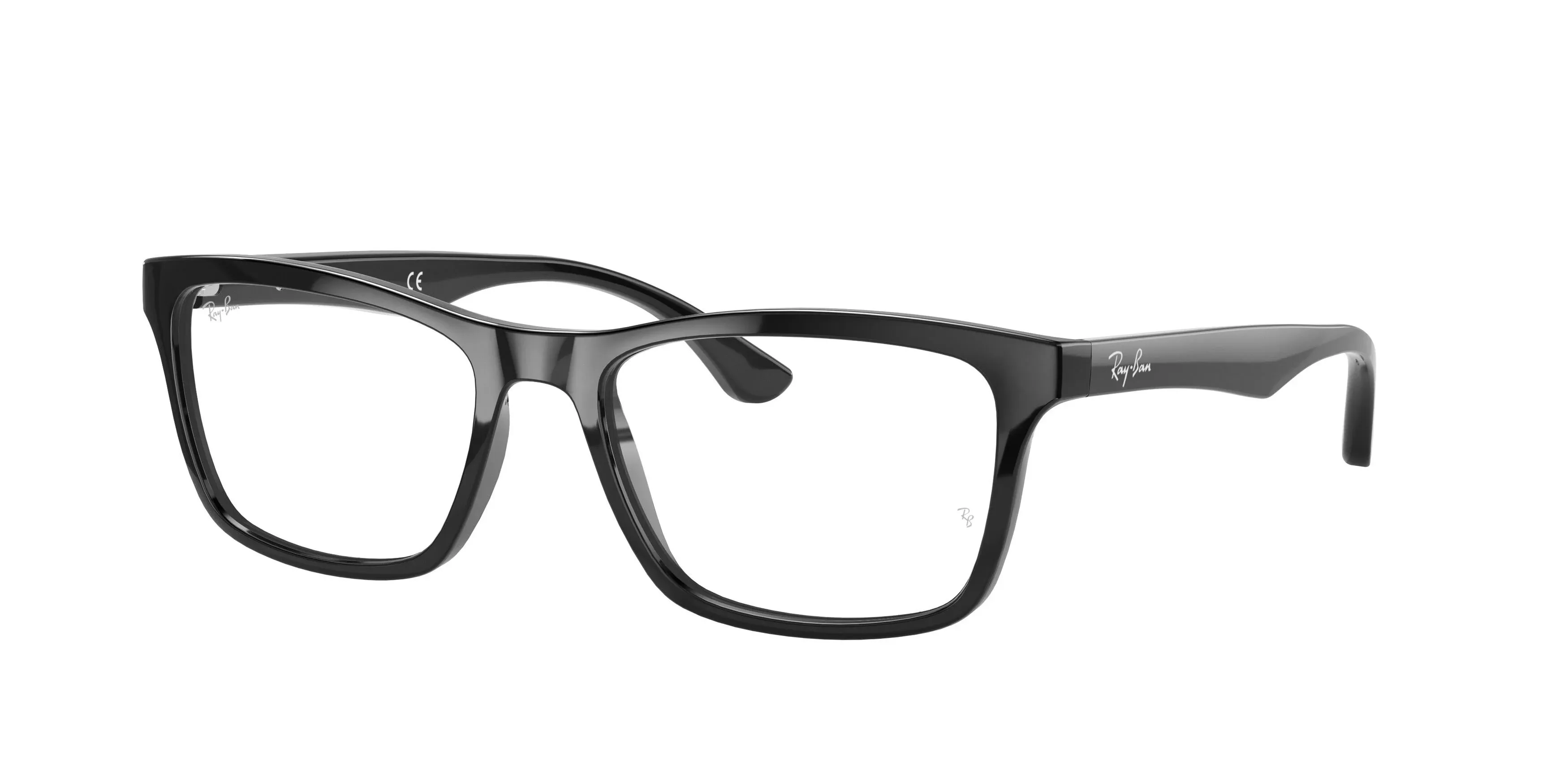 Ray-Ban RX5279F 2000 Black Square Eyeglasses