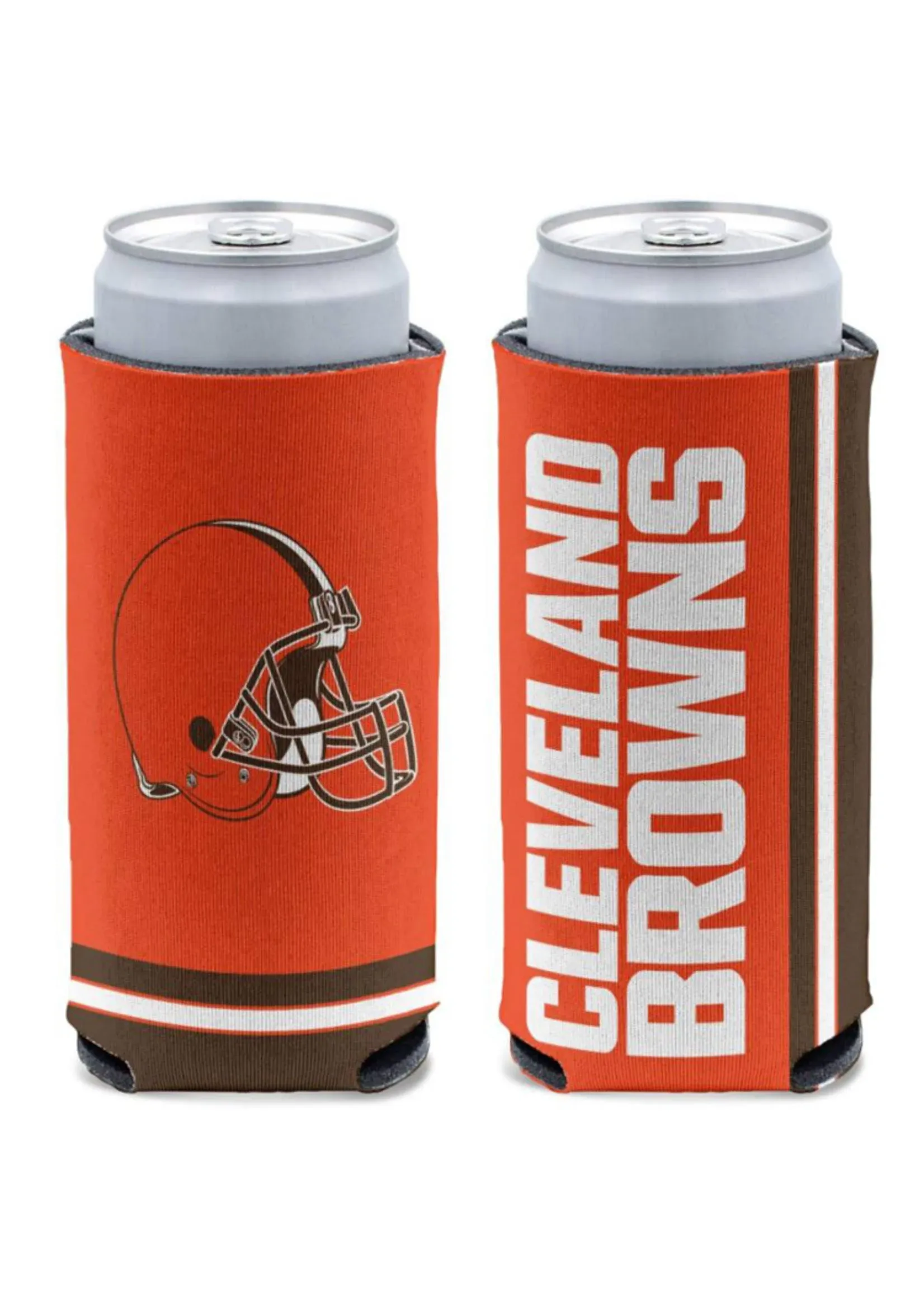 Cleveland Browns Can Cooler Slim Can Design