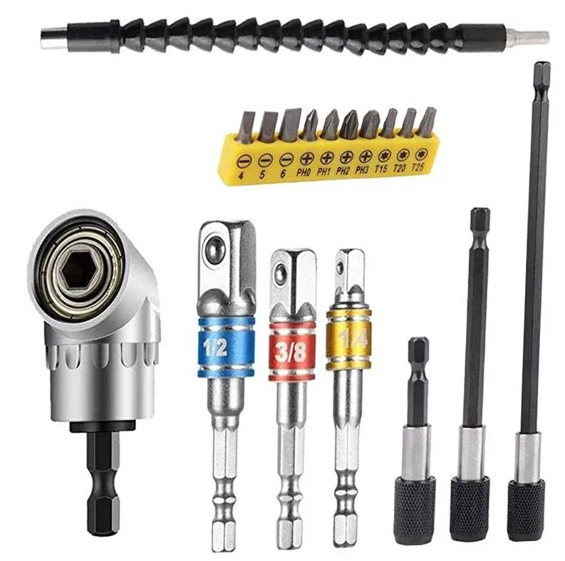 FOUUA Flexible Drill Bit Extension Set