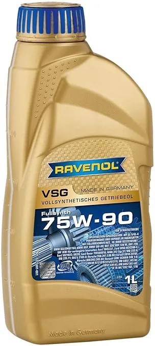 RAVENOL J1C1109 SAE 75W-90 Gear Oil - VSG Full Synthetic API GL-4 / GL-5 Spec (1 Liter)
