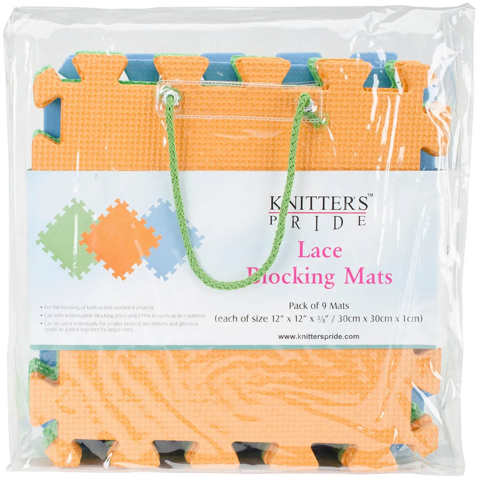 Knitter's Pride Lace Blocking Mats 9/Pkg