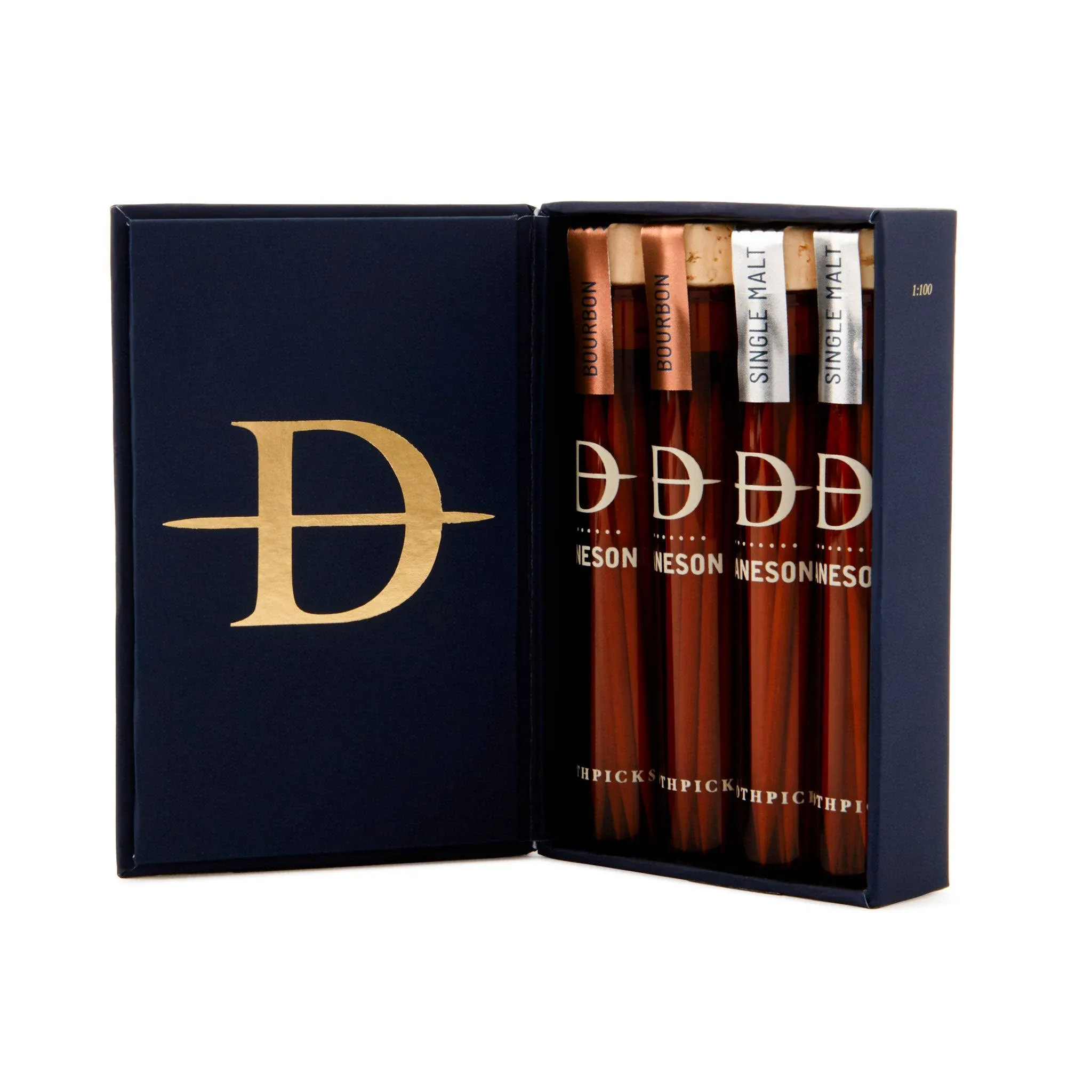 Daneson Flavored Toothpicks - Bourbon No.22 | 4-Bottle Box