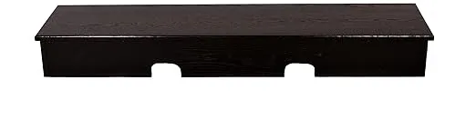  BLACK X-Large &#034;smooth top&#034; SOUND BAR TV RISER-53x13x6o<wbr/>utside-50x12x5 1/4 inside