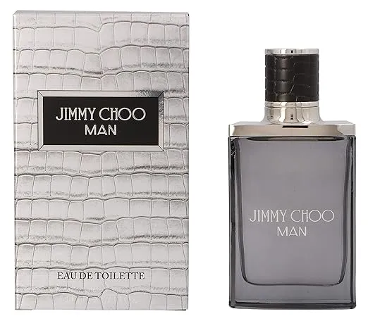 JIMMY CHOO Man Eau de Toilette - Long Lasting Fragrance with notes of Lavender, Pineapple Leaf & Patchouli - Sweet & Musky