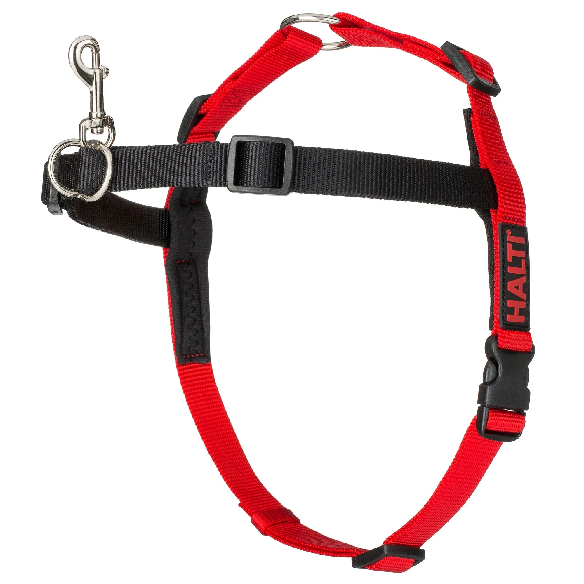 HALTI Front Control Harness - To Stop Your Dog Pulling on the Leash. Adjustable, Lightweight and Easy to Use. Anti-Pull Dog Training Harness for Large Dogs (Size L)