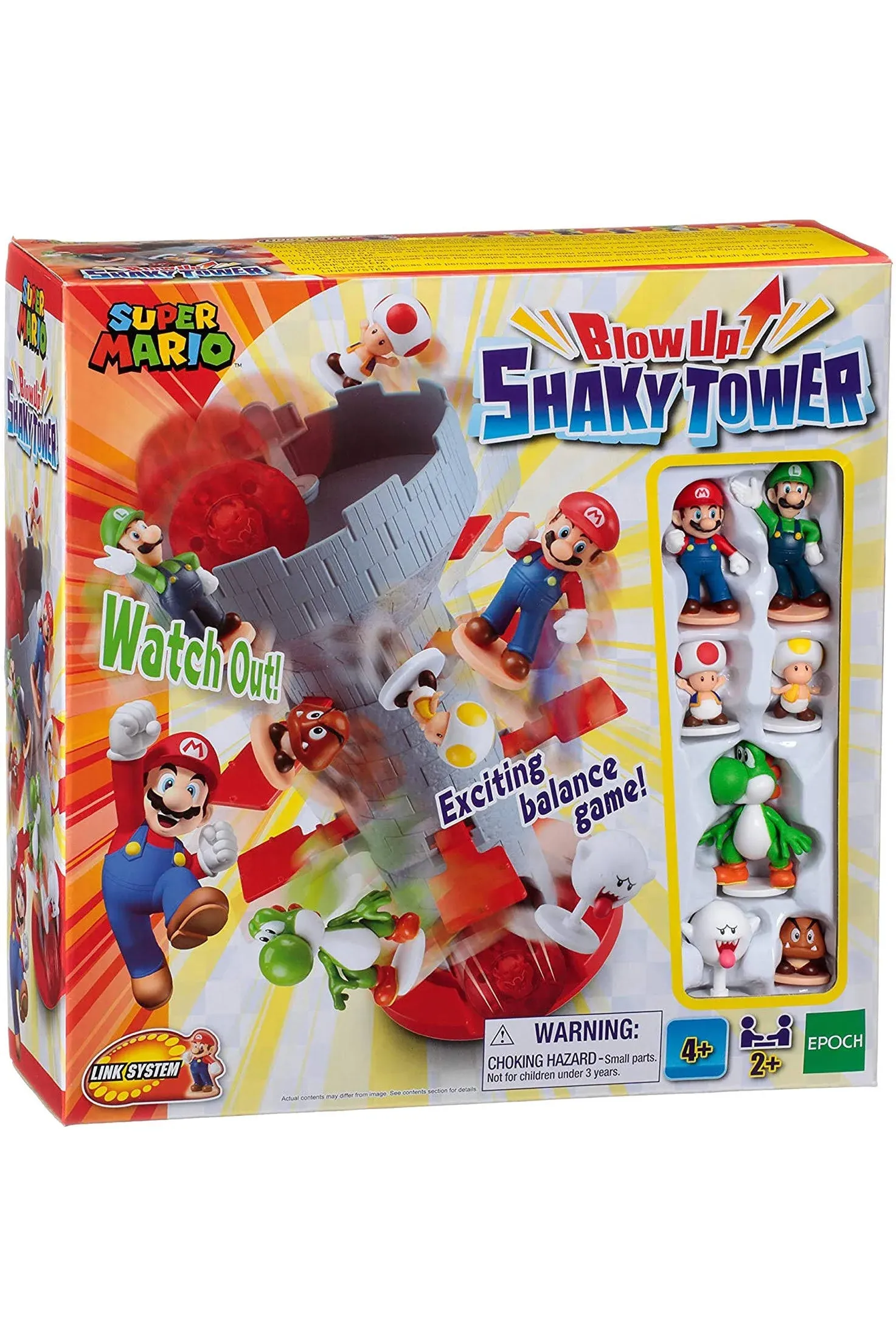 Epoch Super Mario Balance Game, Blow Up Shaky Tower