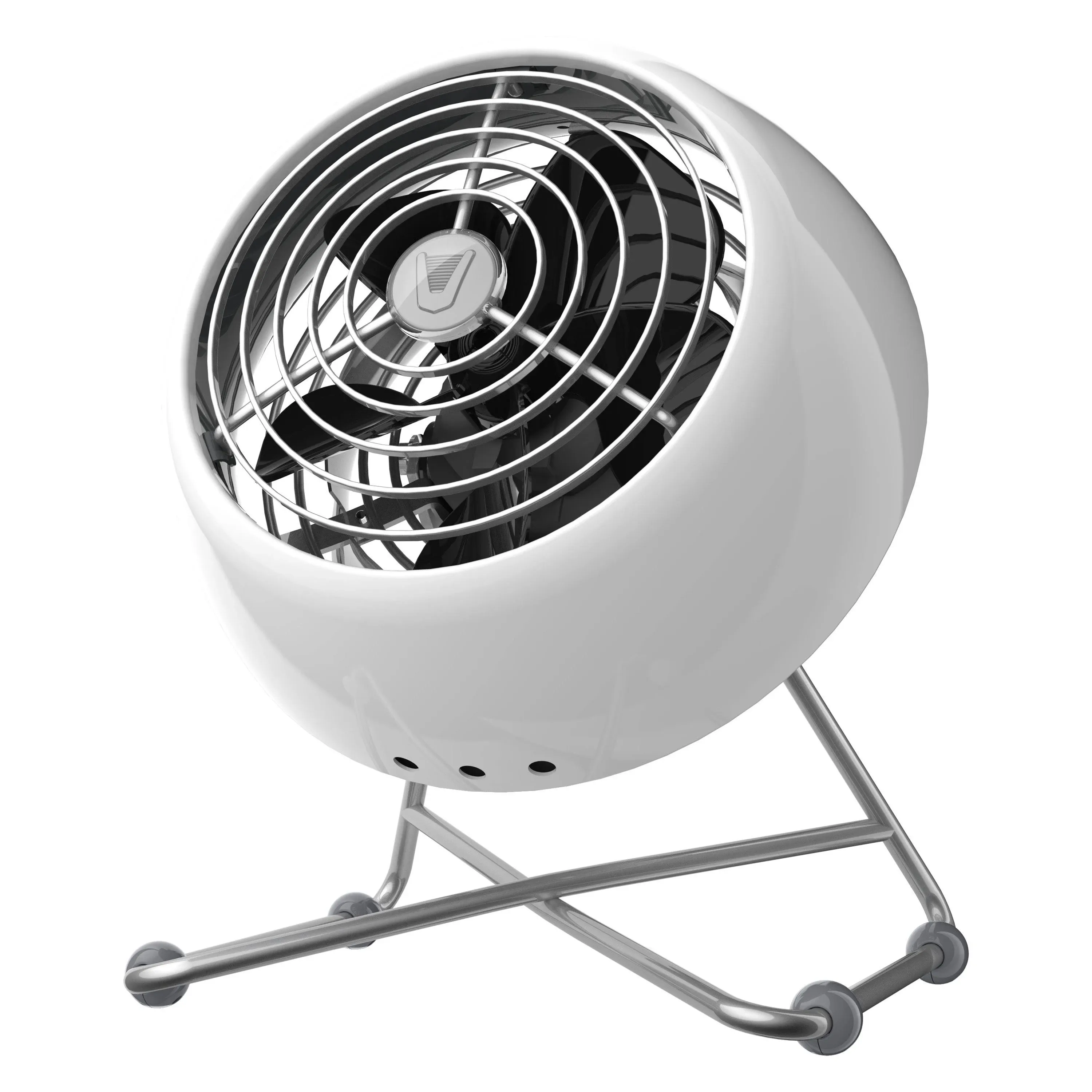 Vornado VFAN Mini Modern Vintage Air Circulator Fan - Ice White