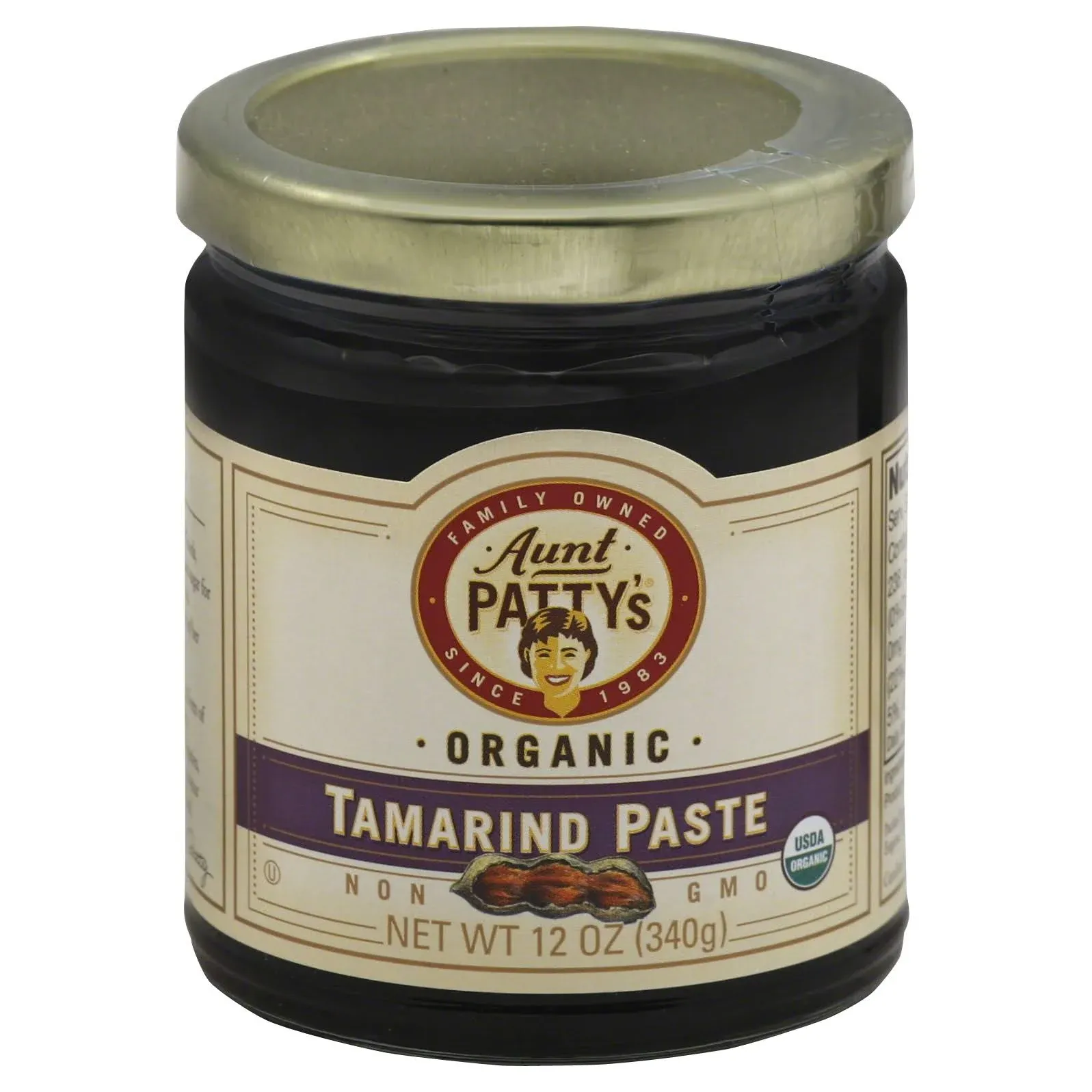 Aunt Pattys Tamarind Paste, Organic - 12 oz