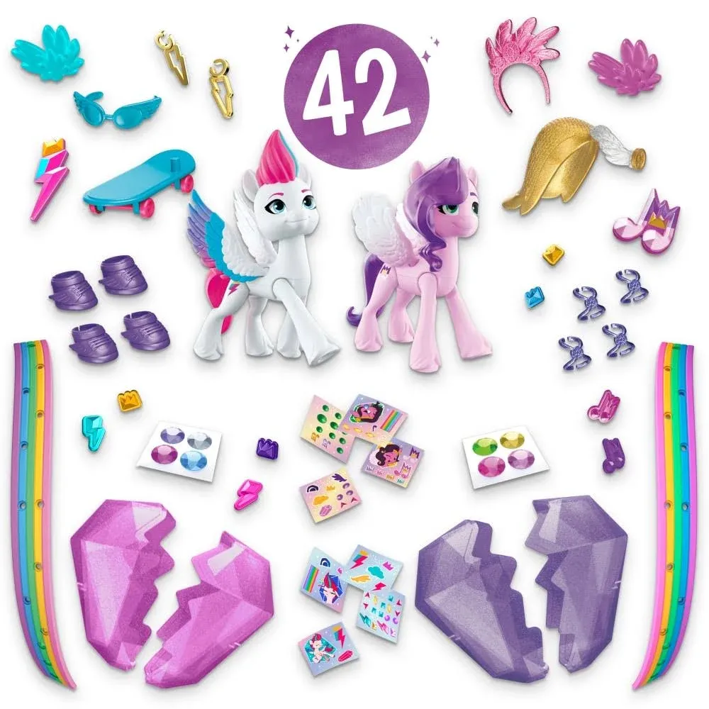 My Little Pony: A New Generation Movie - Crystal Adventure Sisters Toys, Ages 5+