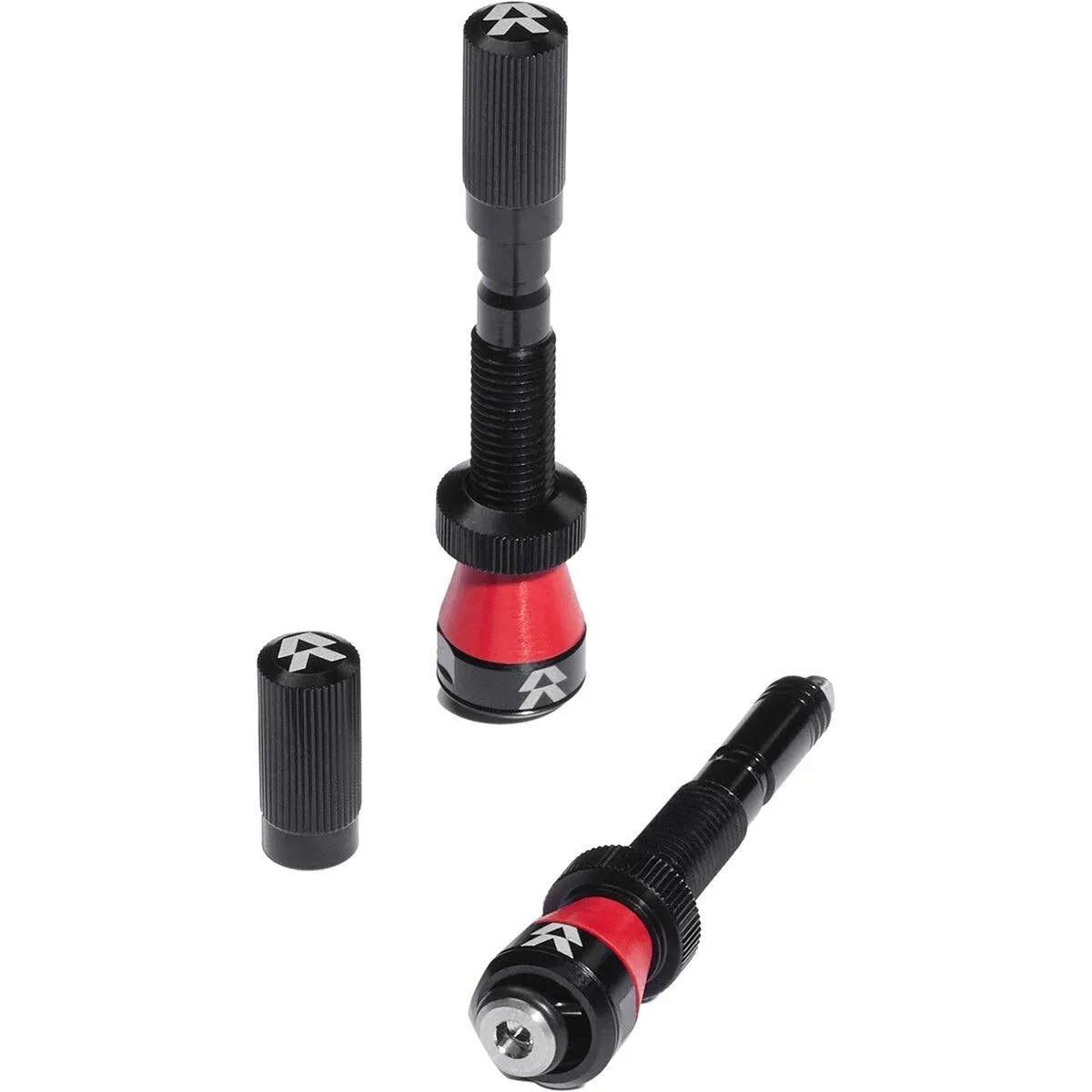 Reserve Wheels Fillmore Tubeless Valves - 70mm, Pair (Black)