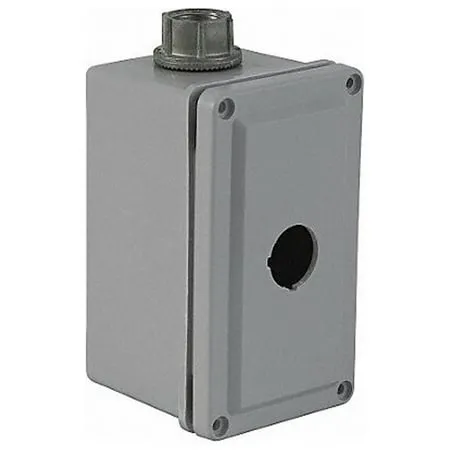 Schneider Electric Pushbutton Enclosure 30mm 1 Hole Plastic 9001SKY1