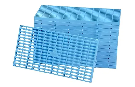 Vestil F-GRID Plastic Floor Grid, 1100 lbs Capacity, 23.5" Length, 11.75" Width, 1" Height, Box of 15