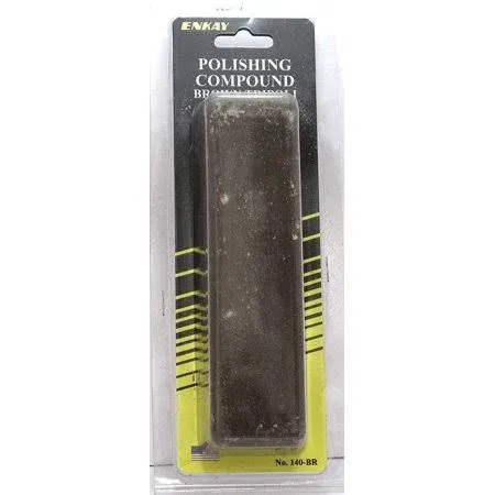 ENKAY 140-br 1-Pound Brown Tripoli Compound, Carded