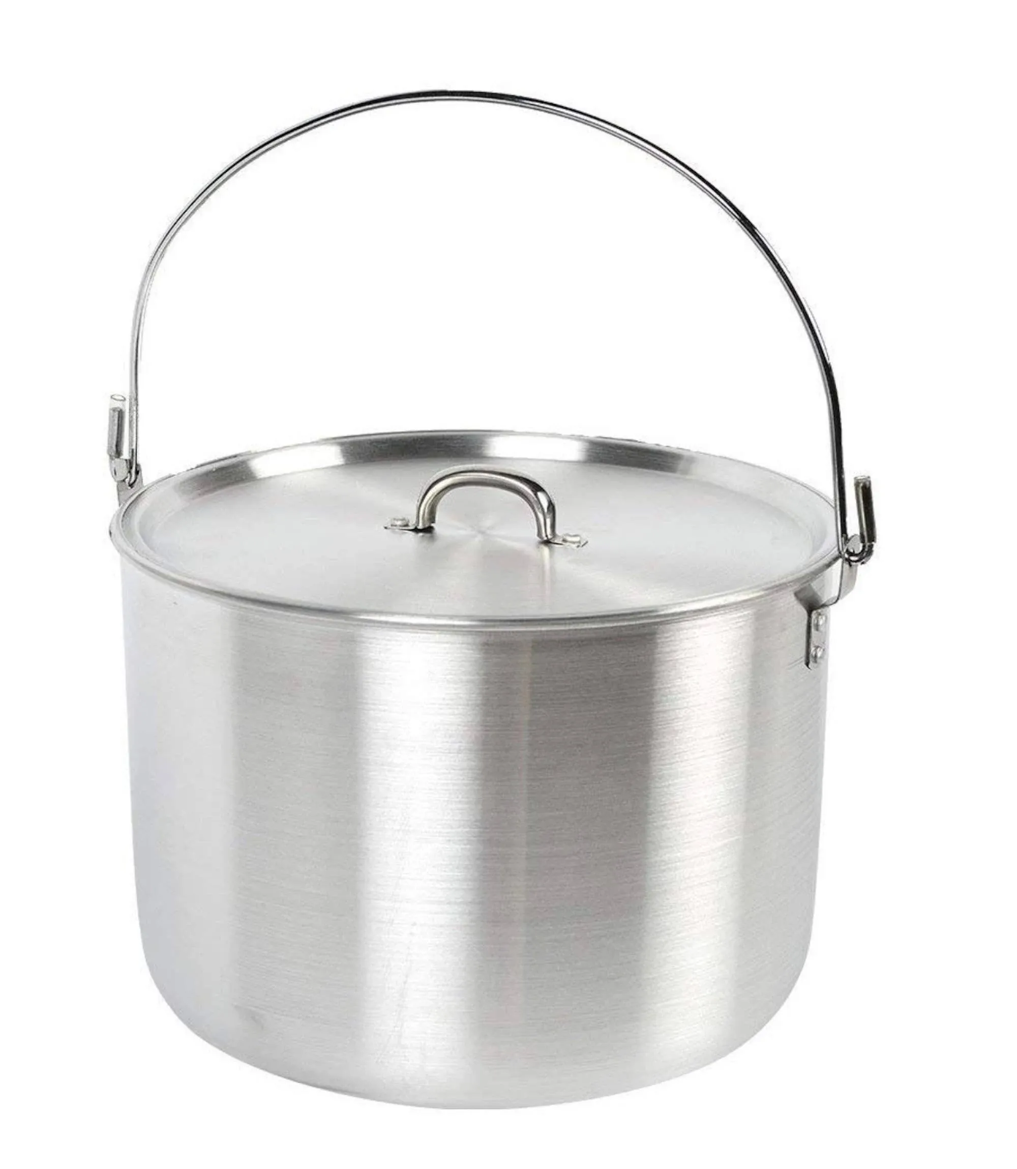 AceCamp® Camping Pot for Gas Stoves Made of Aluminium with Handle and Lid [Miscellaneous] - Camping Pots for Gas Cookers, Grills and Fire - Camping Pot Set Camping Pot - Camping Cooking Pot