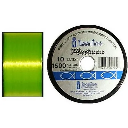 Izorline Izorline Hi Vis 1/4# Fishing Line Spool