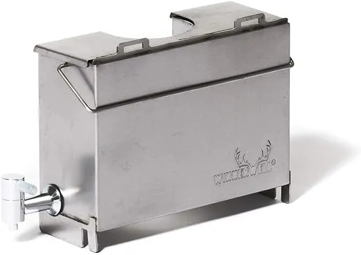 WINNERWELL Water Tank Large | Compatible with Large Size Wood Burning Tent Stoves | Durable 304 Stainless Steel
