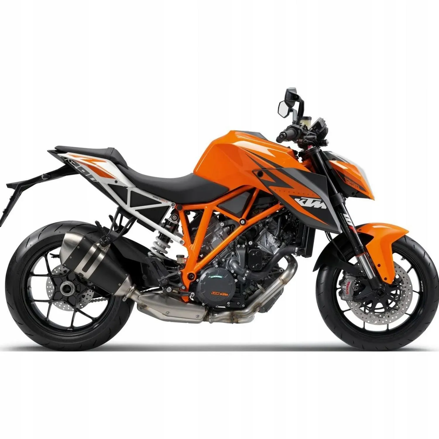 KTM 1290 SUPER DUKE R ORANGE 1/12 DIECAST MOTORCYCLE MODEL BY NEW RAY 57653