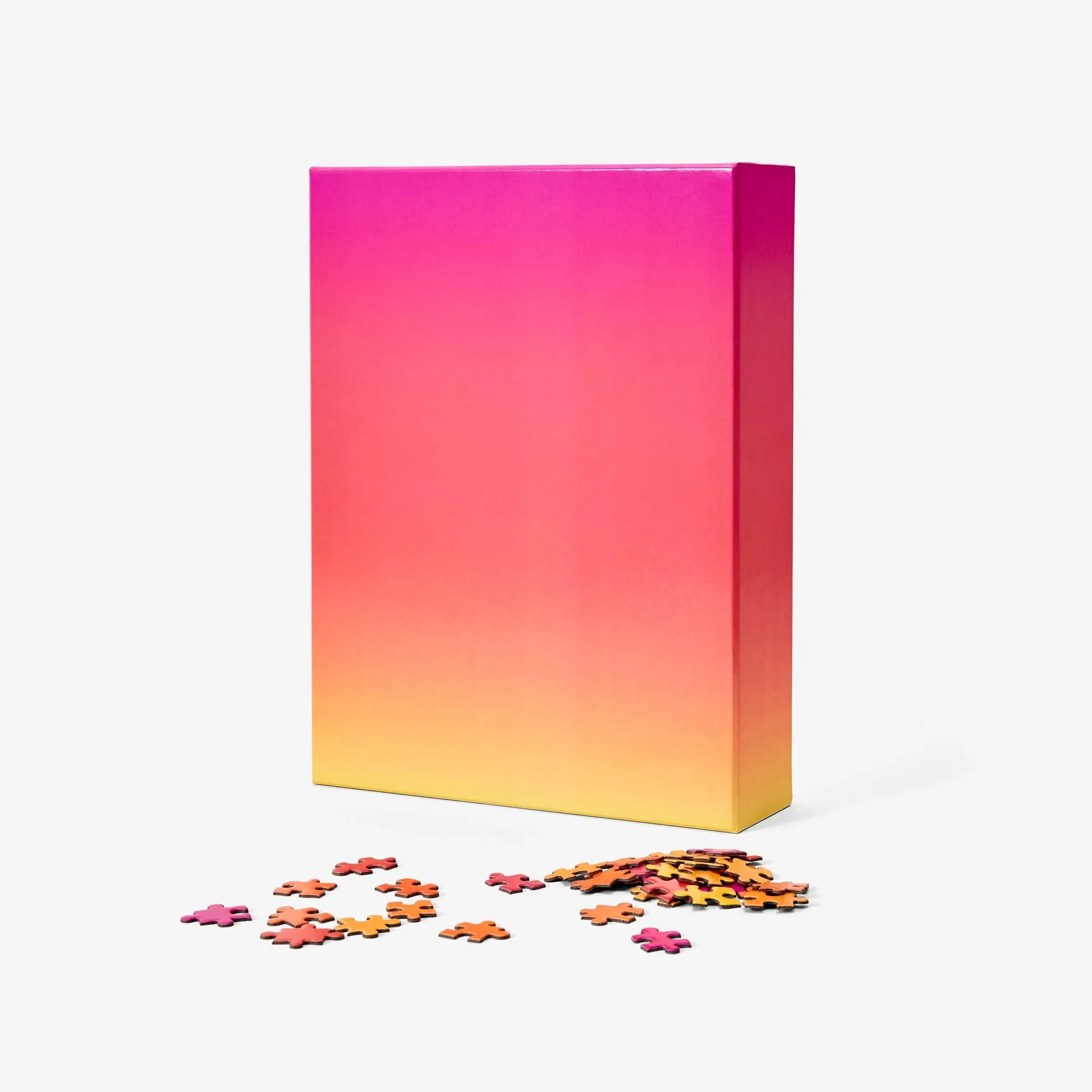 Gradient Puzzle Large - Pink Yellow Orange