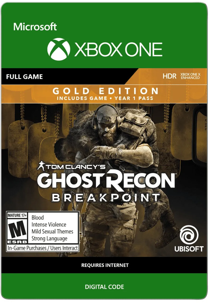 Tom Clancy's Ghost Recon Breakpoint Gold Edition - Xbox One [Digital Code]